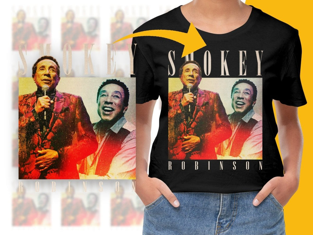 SMOKEY ROBINSON Music Homage PNG File - Teepew