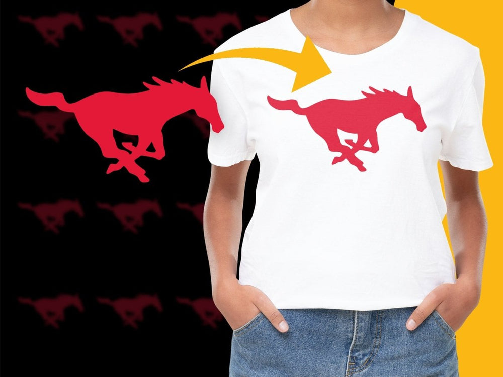SMU Mustangs College Football PNG File - Teepew