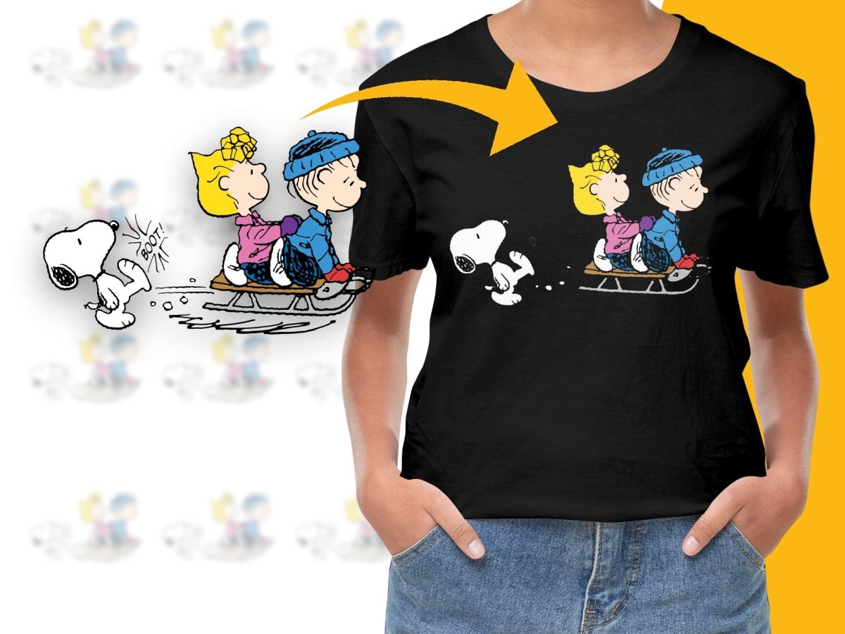 Snoopy and Friends Winter Fun Christmas PNG File - Teepew
