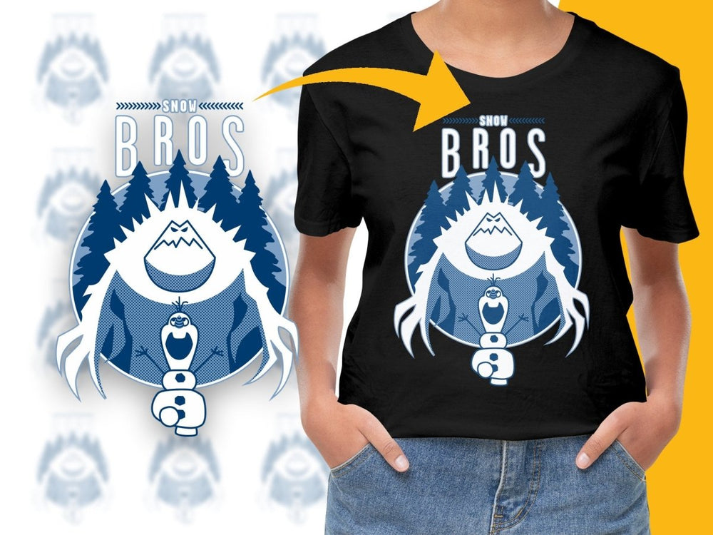 Snow Bros Christmas Special Graphic PNG File - Teepew
