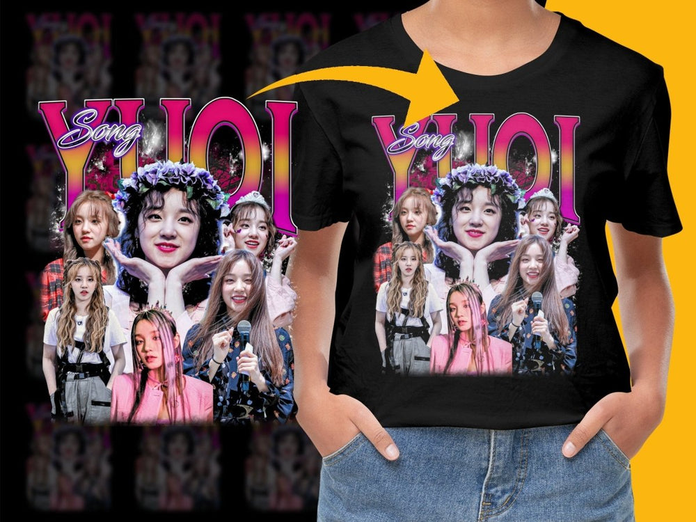 Song YUQI Bootleg Design Graphic Printed PNG File - Teepew