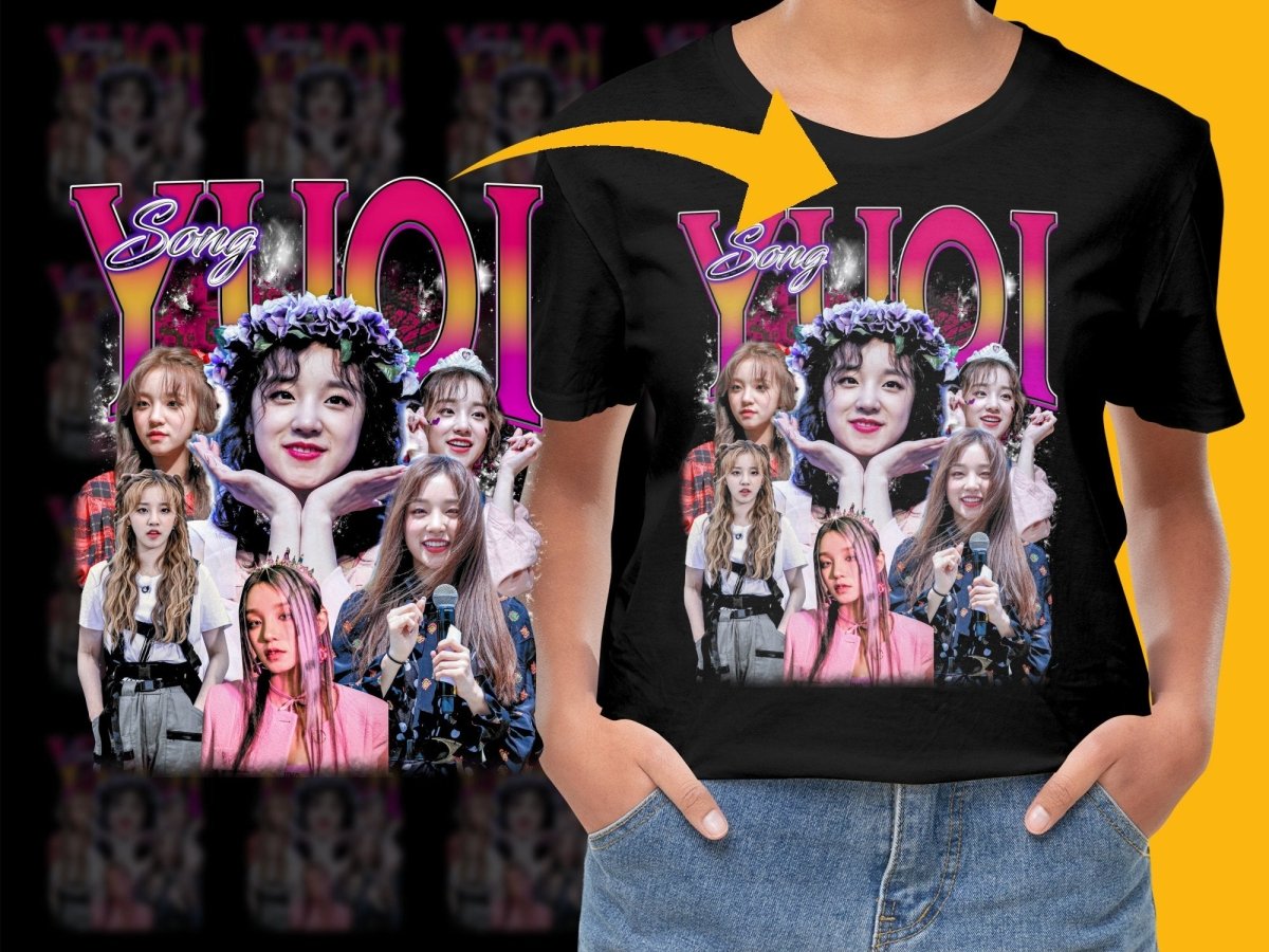 Song YUQI Bootleg Design Graphic Printed PNG File - Teepew