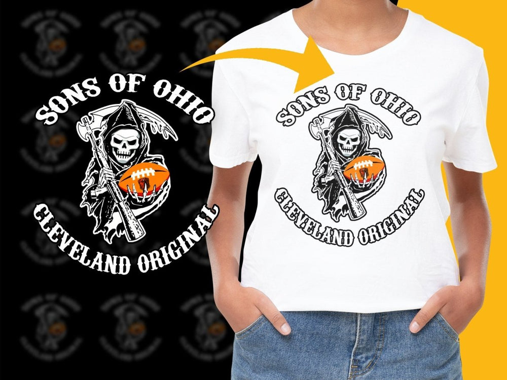 Sons of Ohio Cleveland Original Skeleton PNG File - Teepew