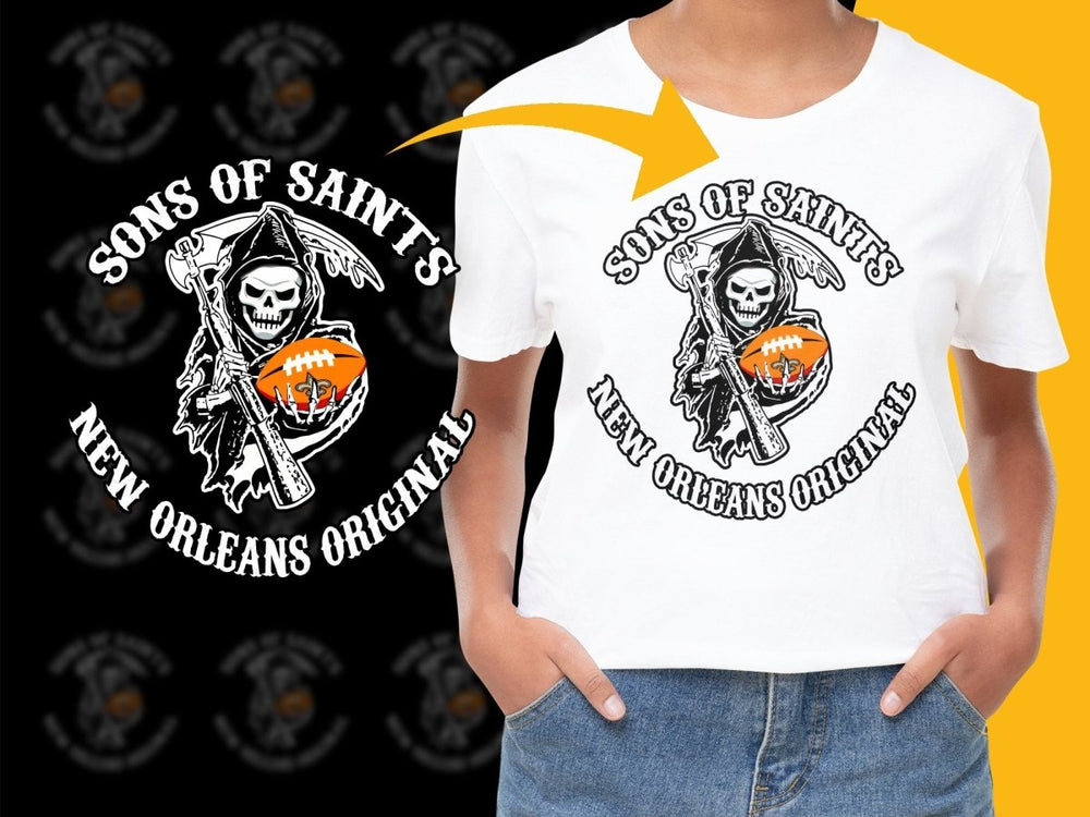 Sons of Saints New Orleans Original PNG File - Teepew