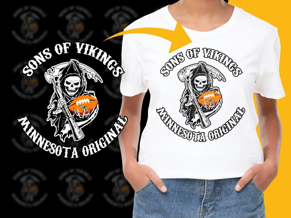 Sons of Vikings Minnesota Original PNG File - Teepew