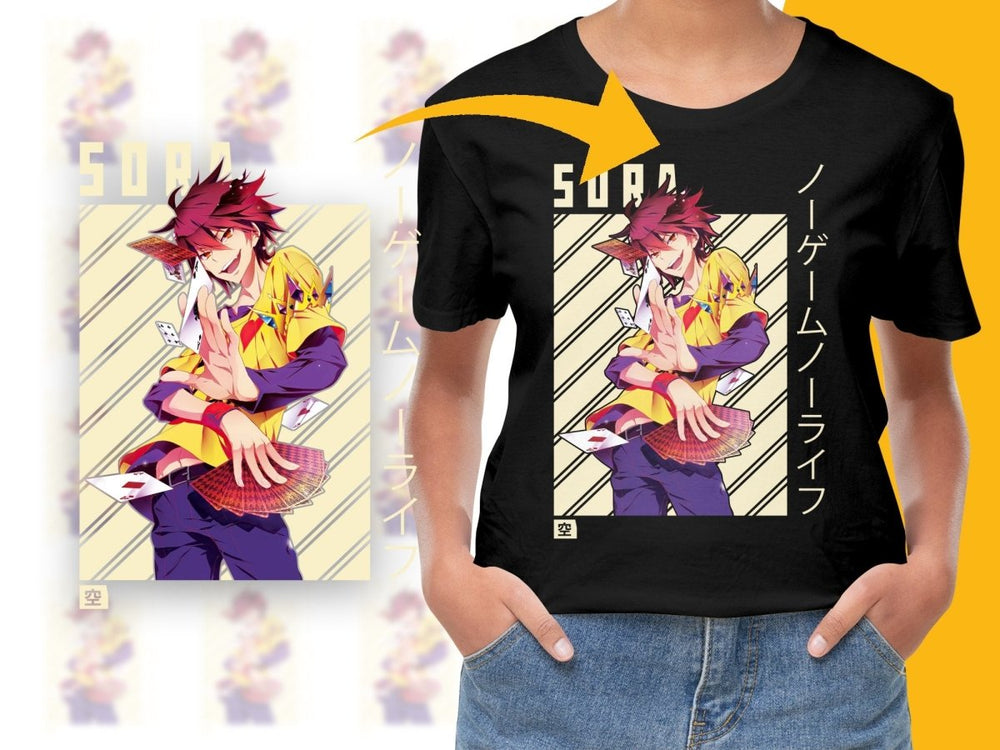 Sora Anime Character PNG File Digital - Teepew