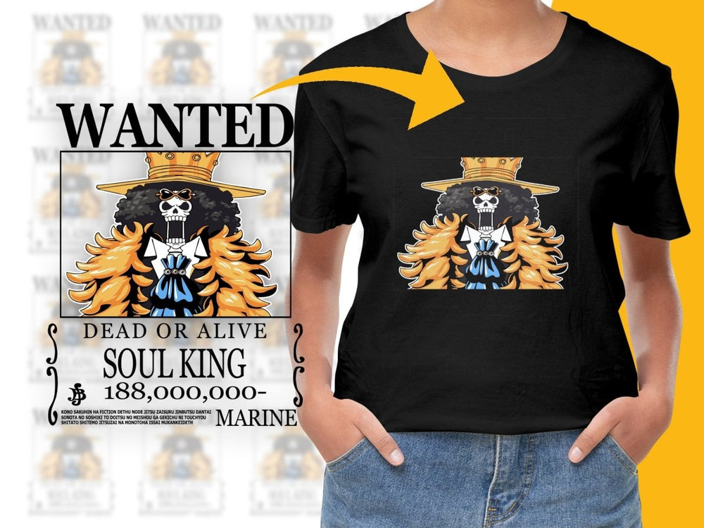 Soul King Wanted Poster Graphic PNG File - Teepew