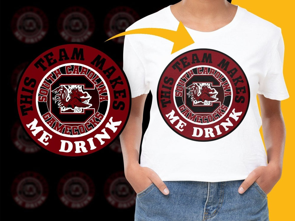 South Carolina Gamecocksas NCAA College PNG File - Teepew