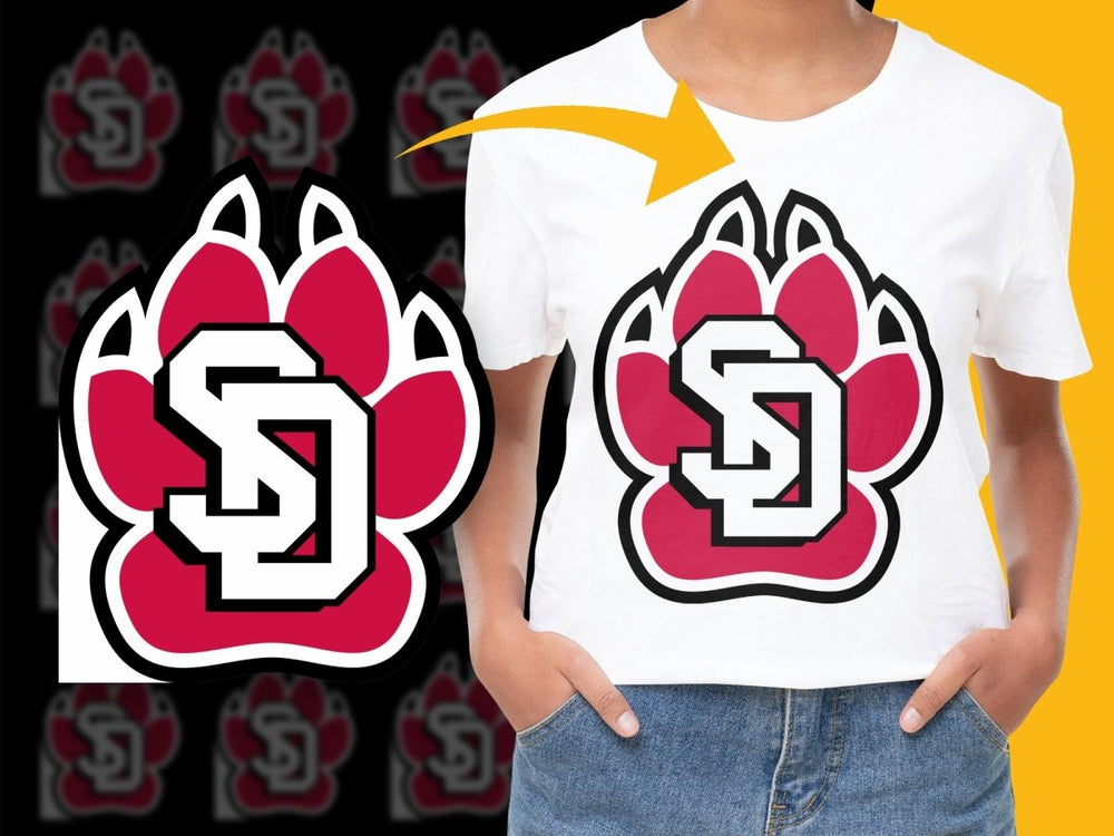 South Dakota Coyotes College Football PNG File - Teepew