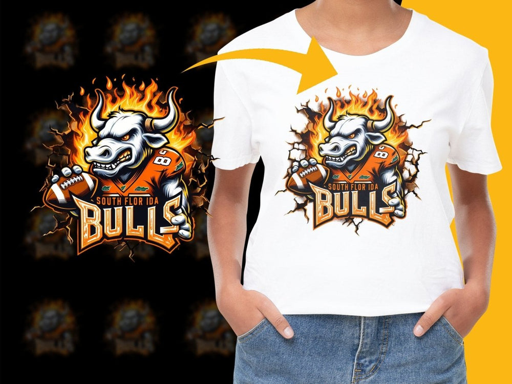 South Florida Bulls Football PNG Fileproduct - Teepew