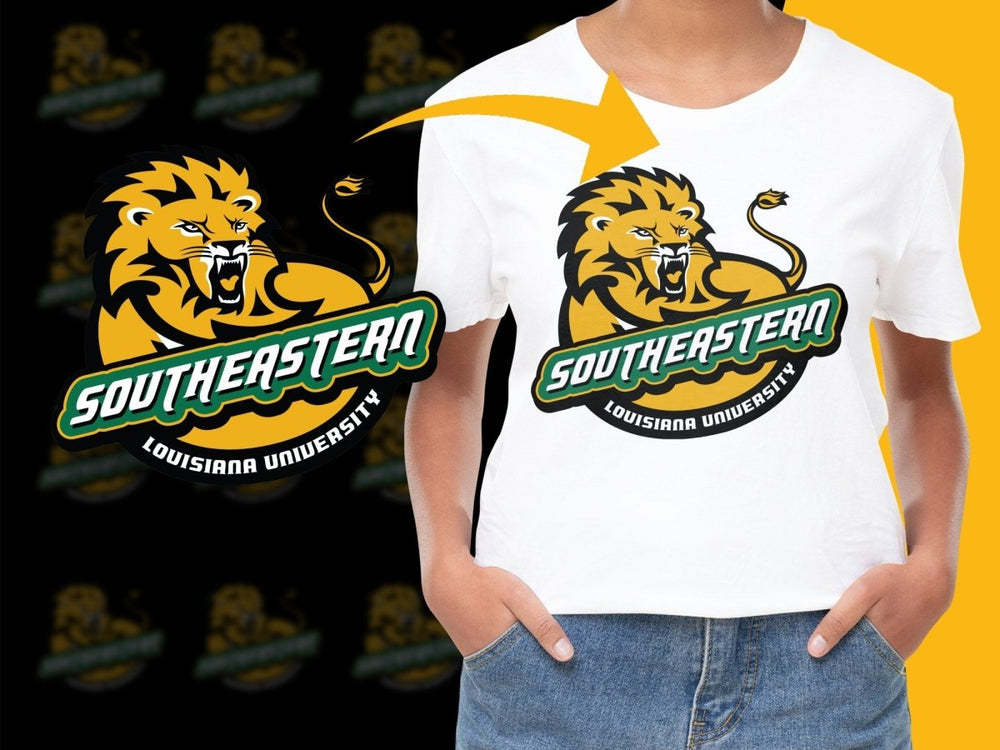 Southeastern Louisiana Lions College Football PNG File - Teepew