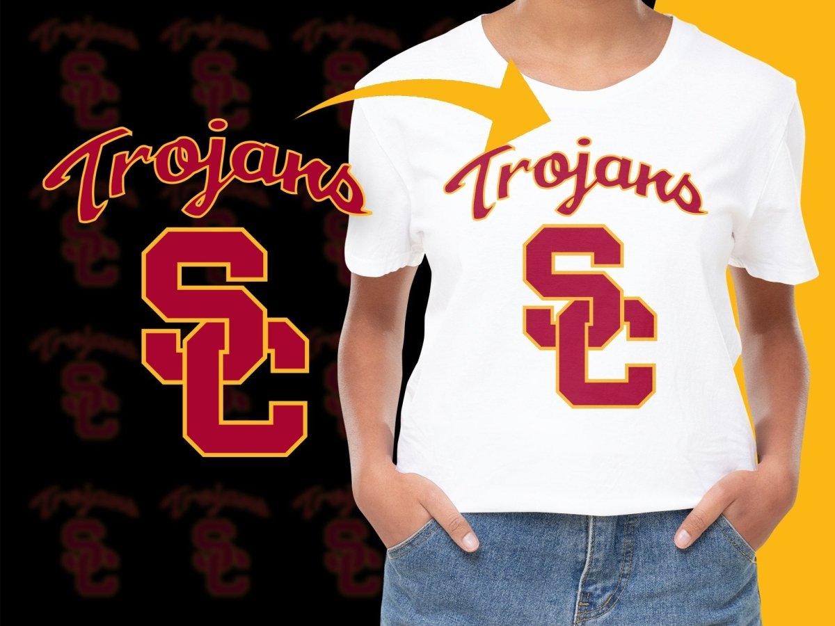 Southern California Trojans College Football PNG File - Teepew