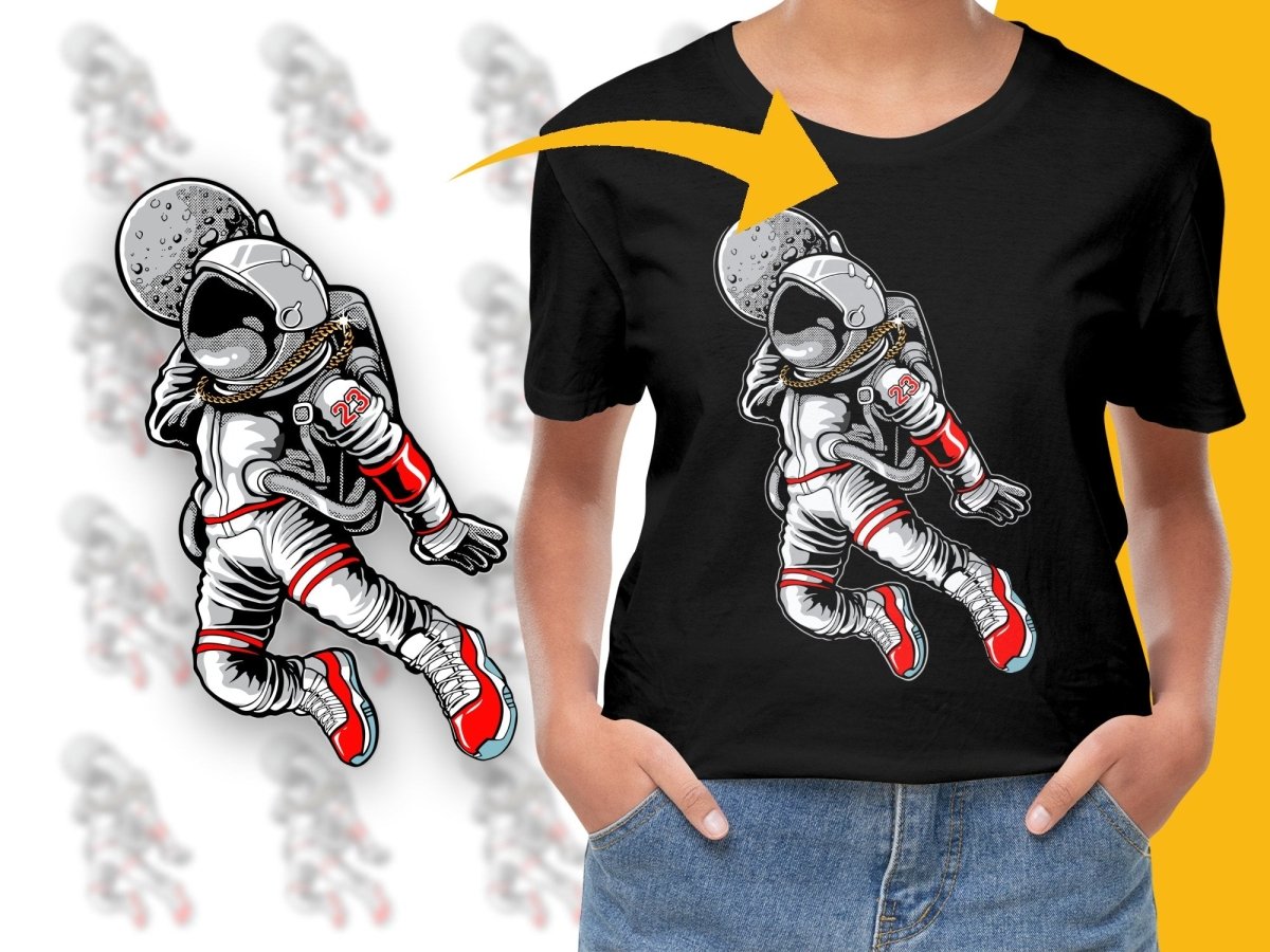 Space Explorer Astronaut Design Graphic PNG File - Teepew