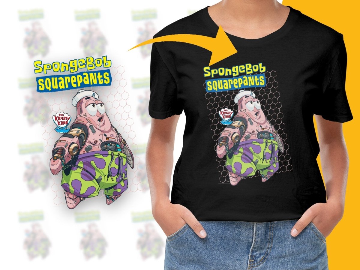 SpongeBob SquarePants Cartoon Patrick Star PNG File - Teepew