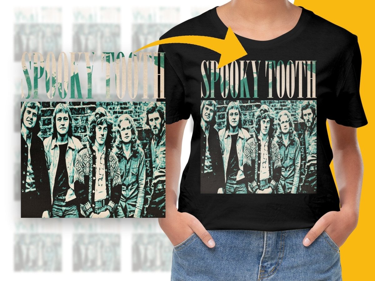 SPOOKY TOOTH Music Homage PNG File - Teepew