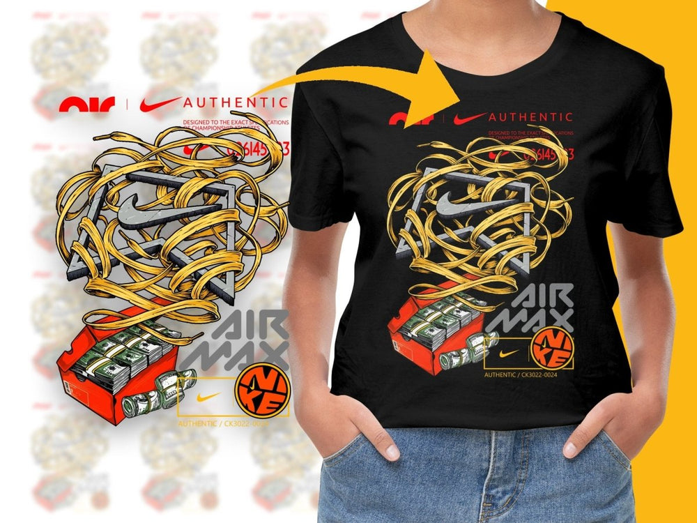Sport Brand Air Max Authentic Design Championship PNG File - Teepew
