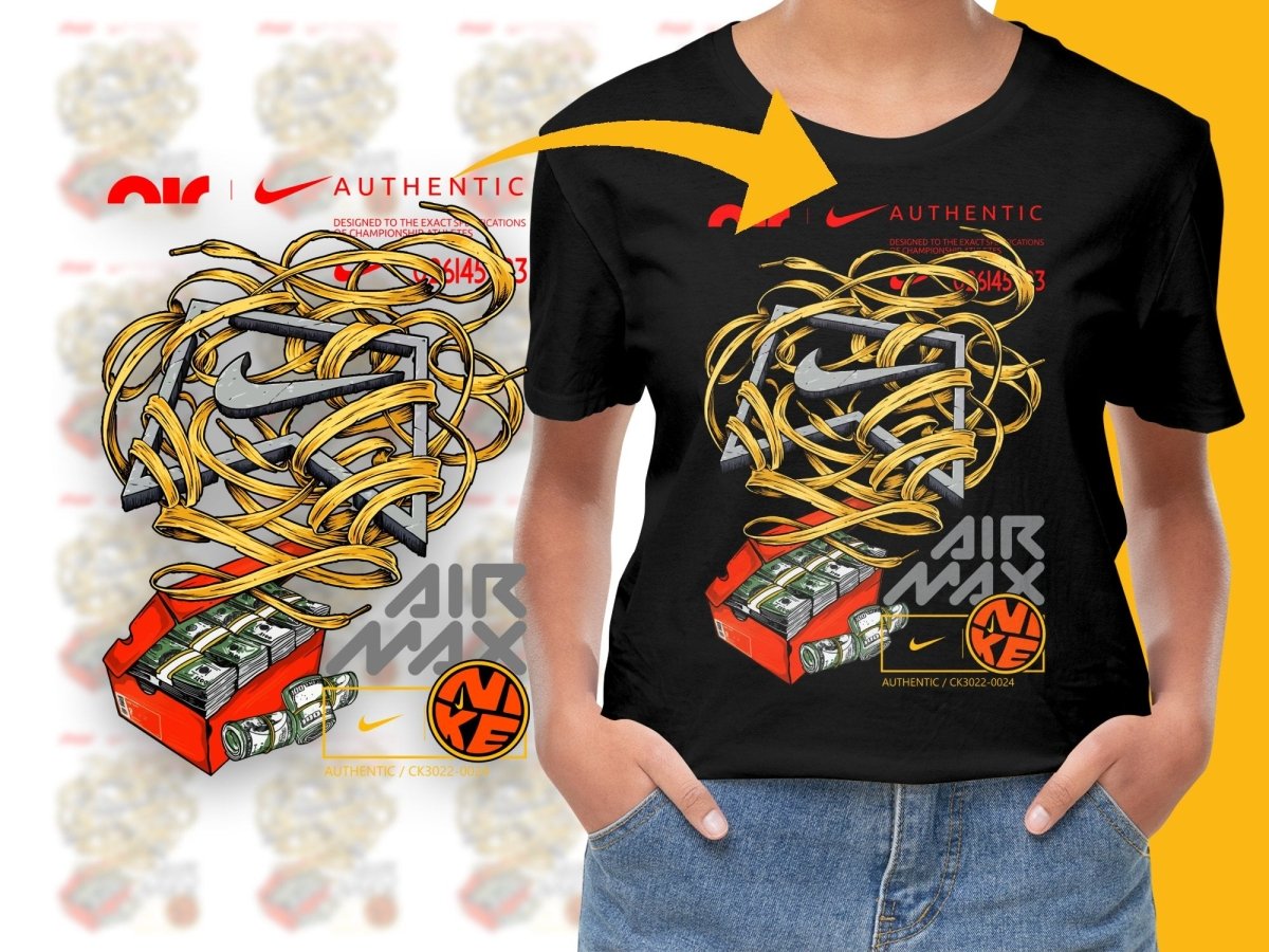 Sport Brand Air Max Authentic Design Championship PNG File - Teepew