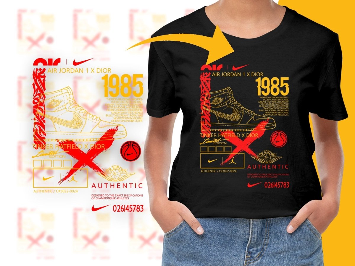 Sport Brand Air Sport Brand 1 Retro Limited Edition PNG File - Teepew