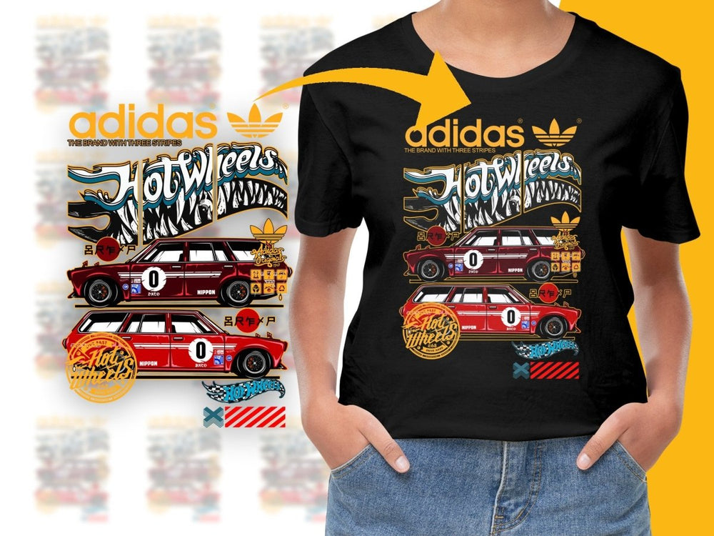 Sport Brand Hot Wheels Collaboration Graphic PNG File - Teepew