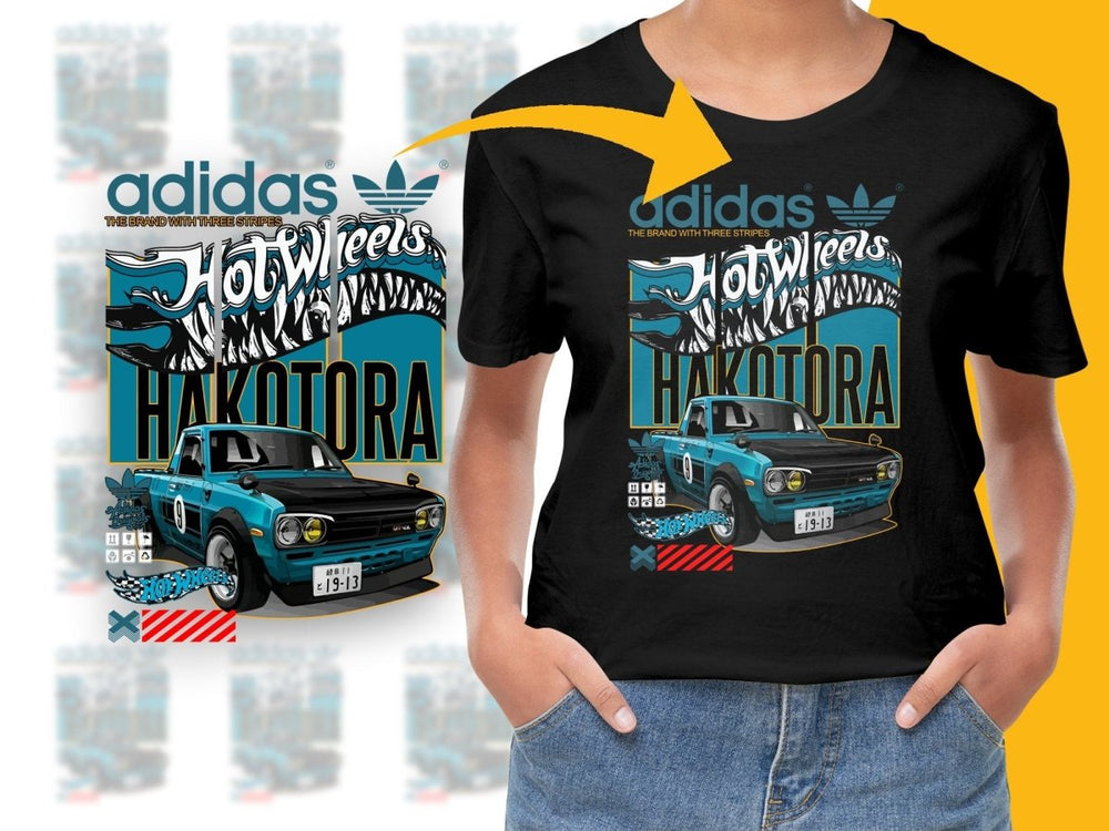 Sport Brand Hot Wheels Hakotora Graphic PNG File - Teepew