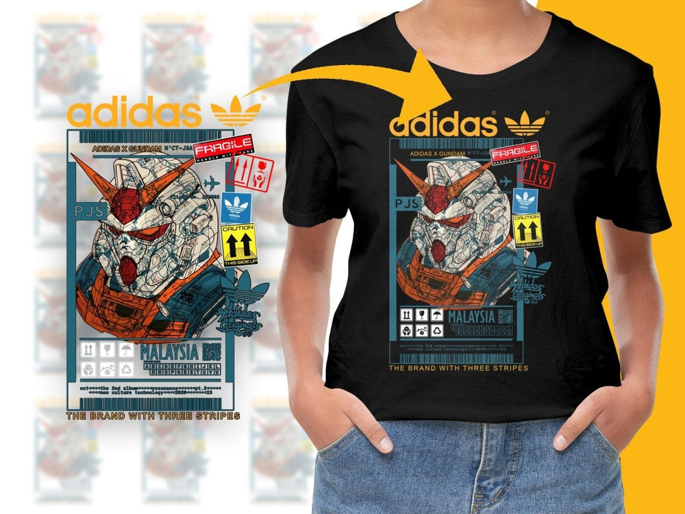 Sport Brand X Gundam Limited Edition Mecha Head PNG File - Teepew