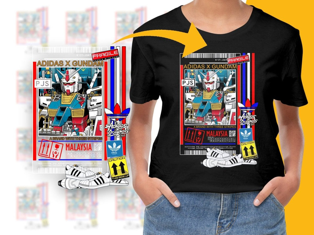 Sport Brand X Gundam Malaysia Exclusive PNG File - Teepew
