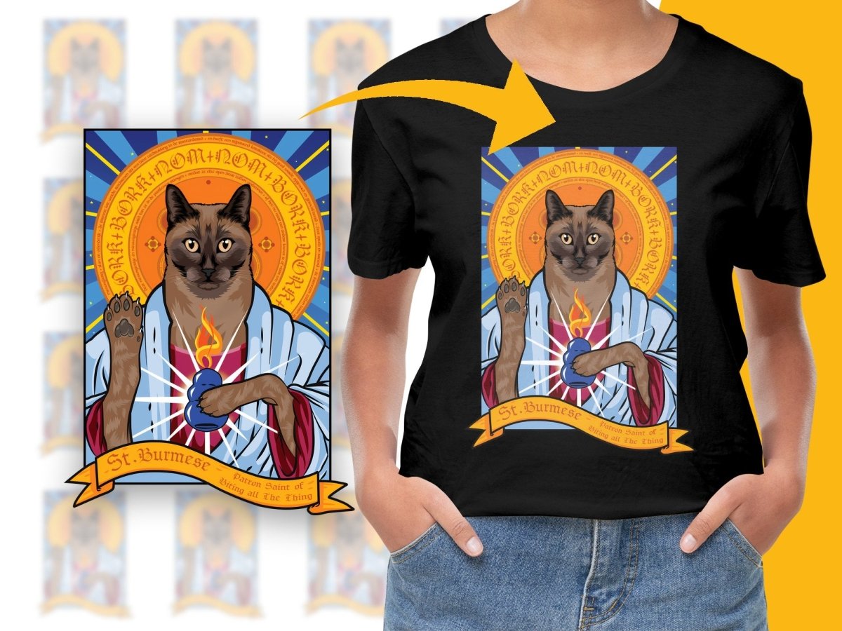 St. Burmese Patron of Rising the Thing PNG File - Teepew