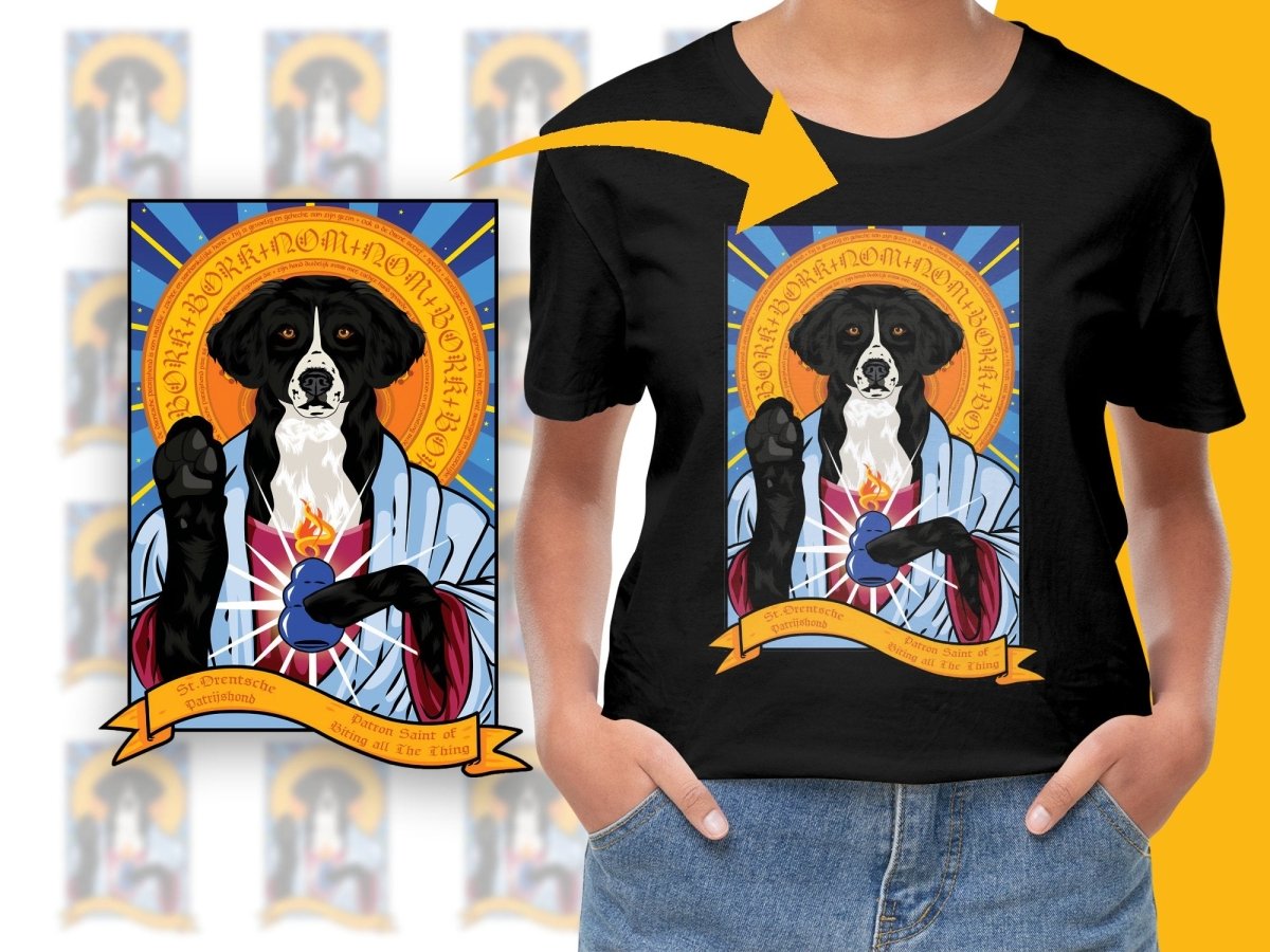 St. Derretsche Patrishond Patron Saint PNG File - Teepew