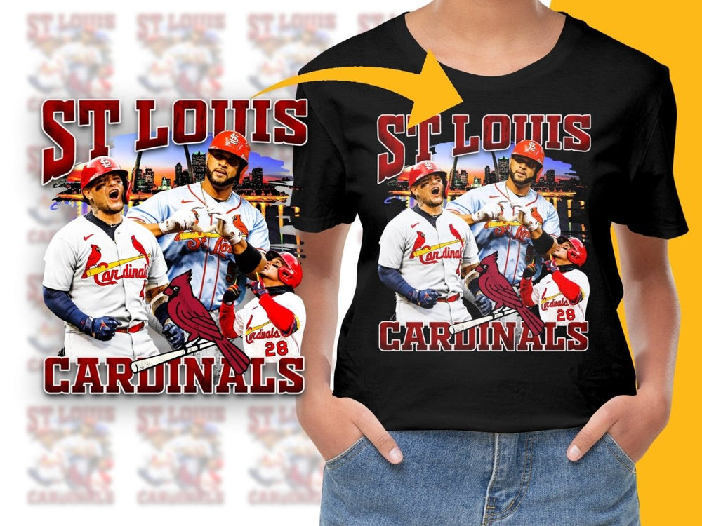 St Louis Cardinals MLB Baseball Team Graphic PNG File - Teepew