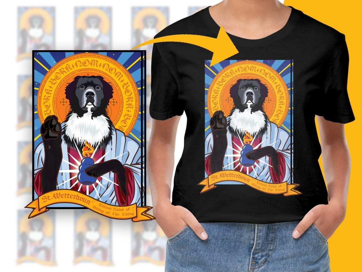 St. Wetterhoun Patron Saint of PNG File - Teepew