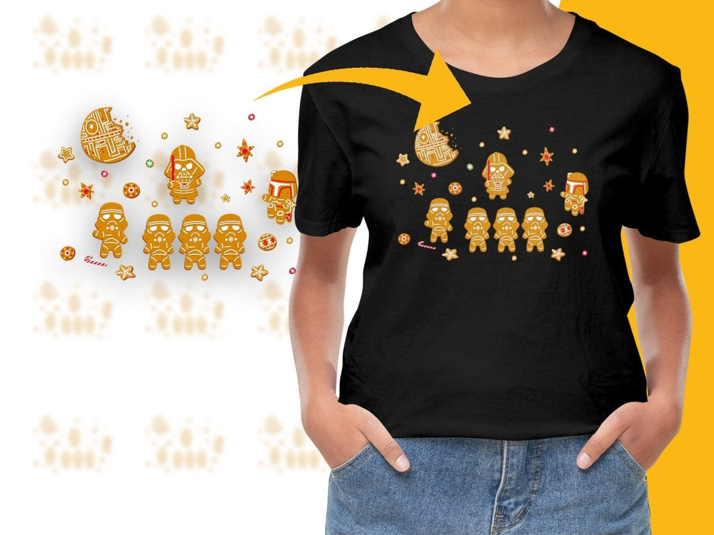 Star Wars Gingerbread Holiday Christmas PNG File - Teepew
