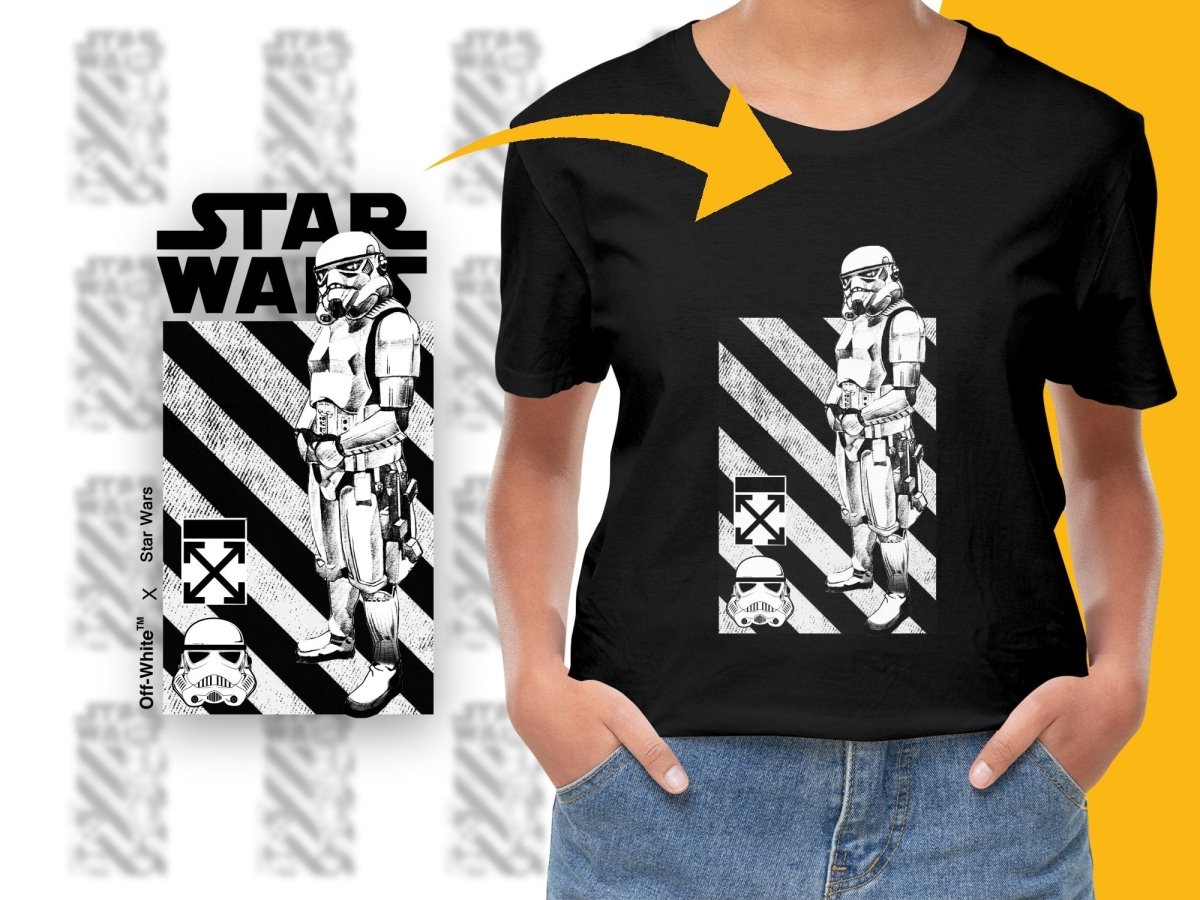 Star Wars Off Collaboration Stormtrooper PNG File - Teepew
