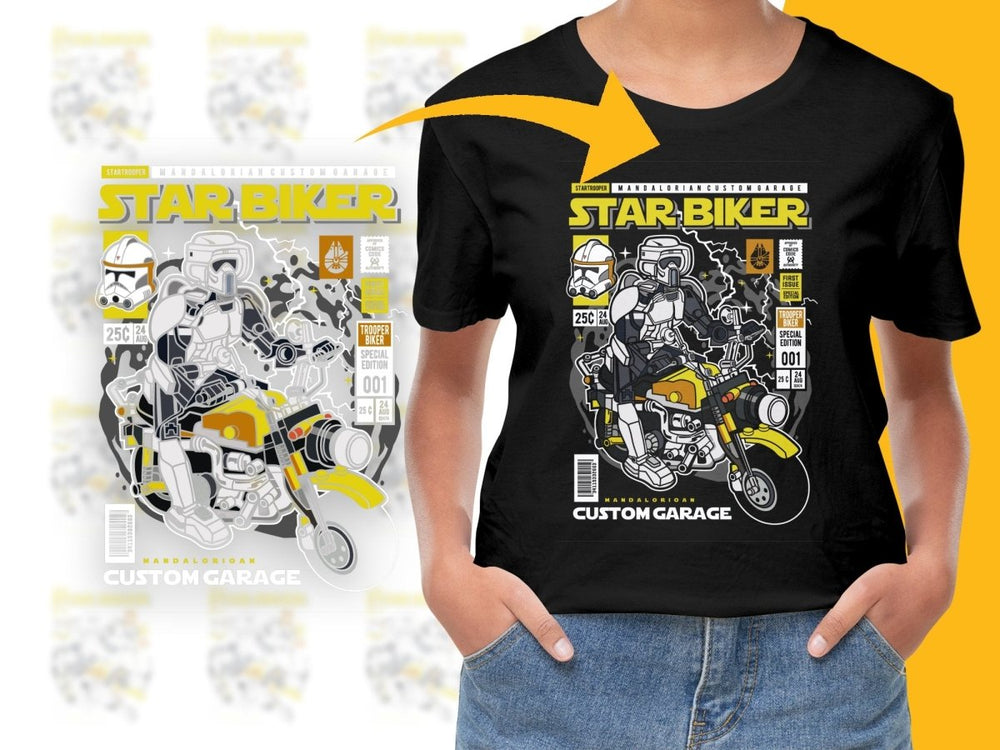 Starbiker Popculture PNG File - Teepew