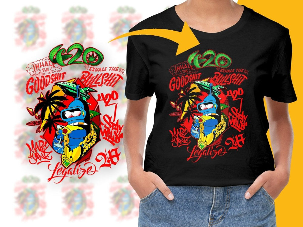 Stay Chill 420 Legalize Colorful Graphic PNG File - Teepew