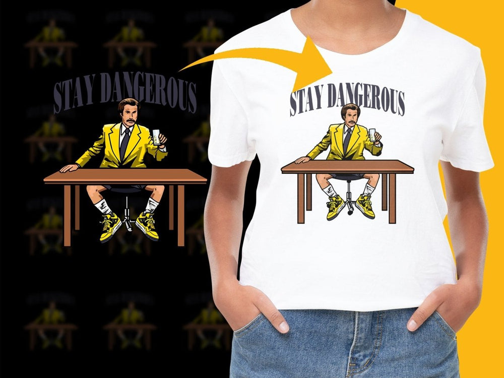 Stay Dangerous Graphic Design StreetWear PNG File - Teepew