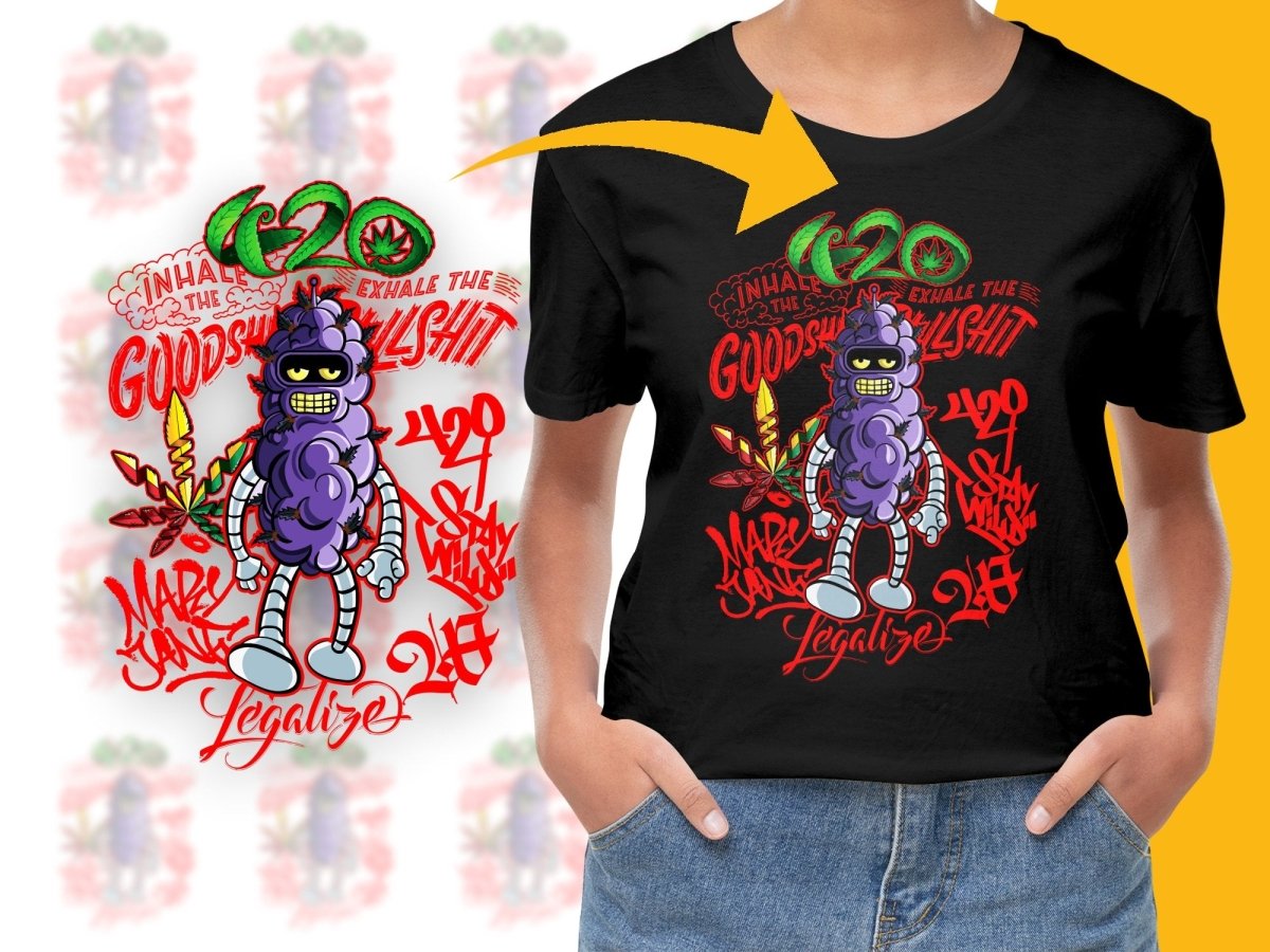 Stay Wild Inhale The Goodshit Exhale The Bullshit PNG File - Teepew