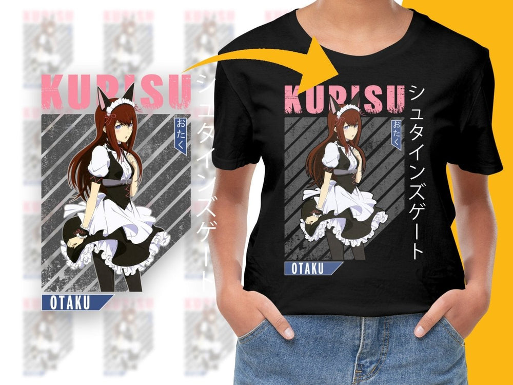 Steins Gate Kurisu Makise Anime PNG File Digital - Teepew