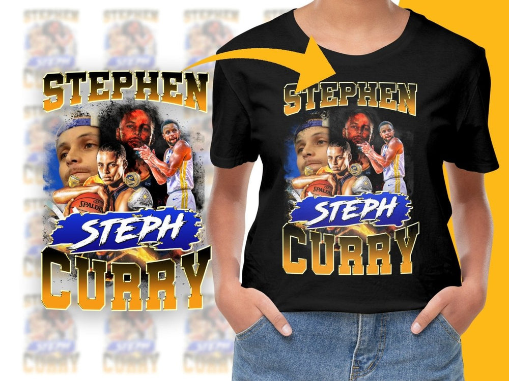 Stephen Curry Basketball Legend Steph Bootleg PNG File - Teepew