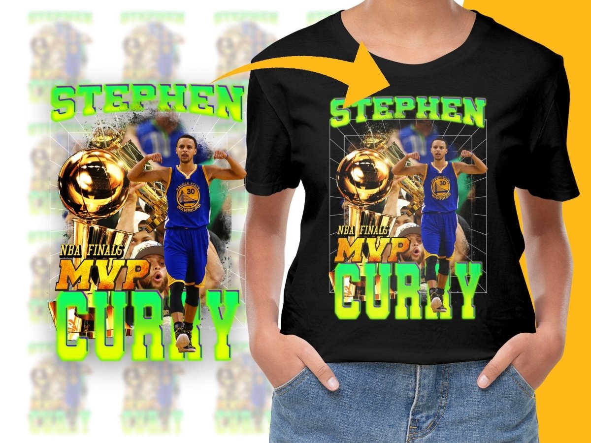 Stephen Curry NBA Finals MVP Bootleg PNG File - Teepew
