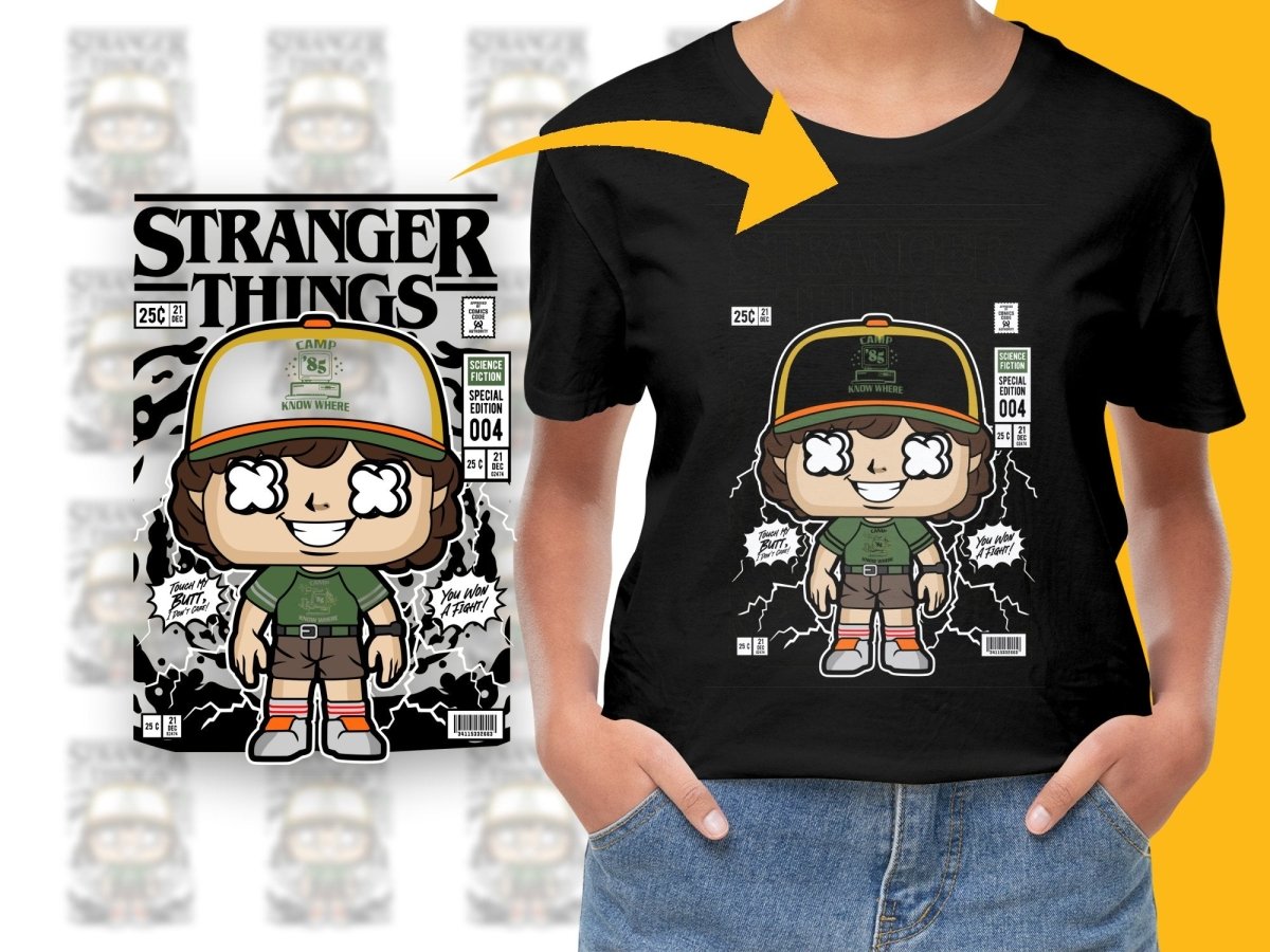 Stranger Things Dustin Popculture PNG File - Teepew