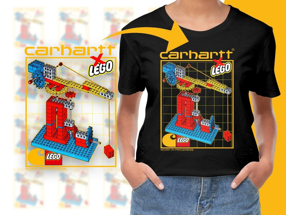 Streetwear Brand LEGO Collaboration Graphic Design PNG File - Teepew