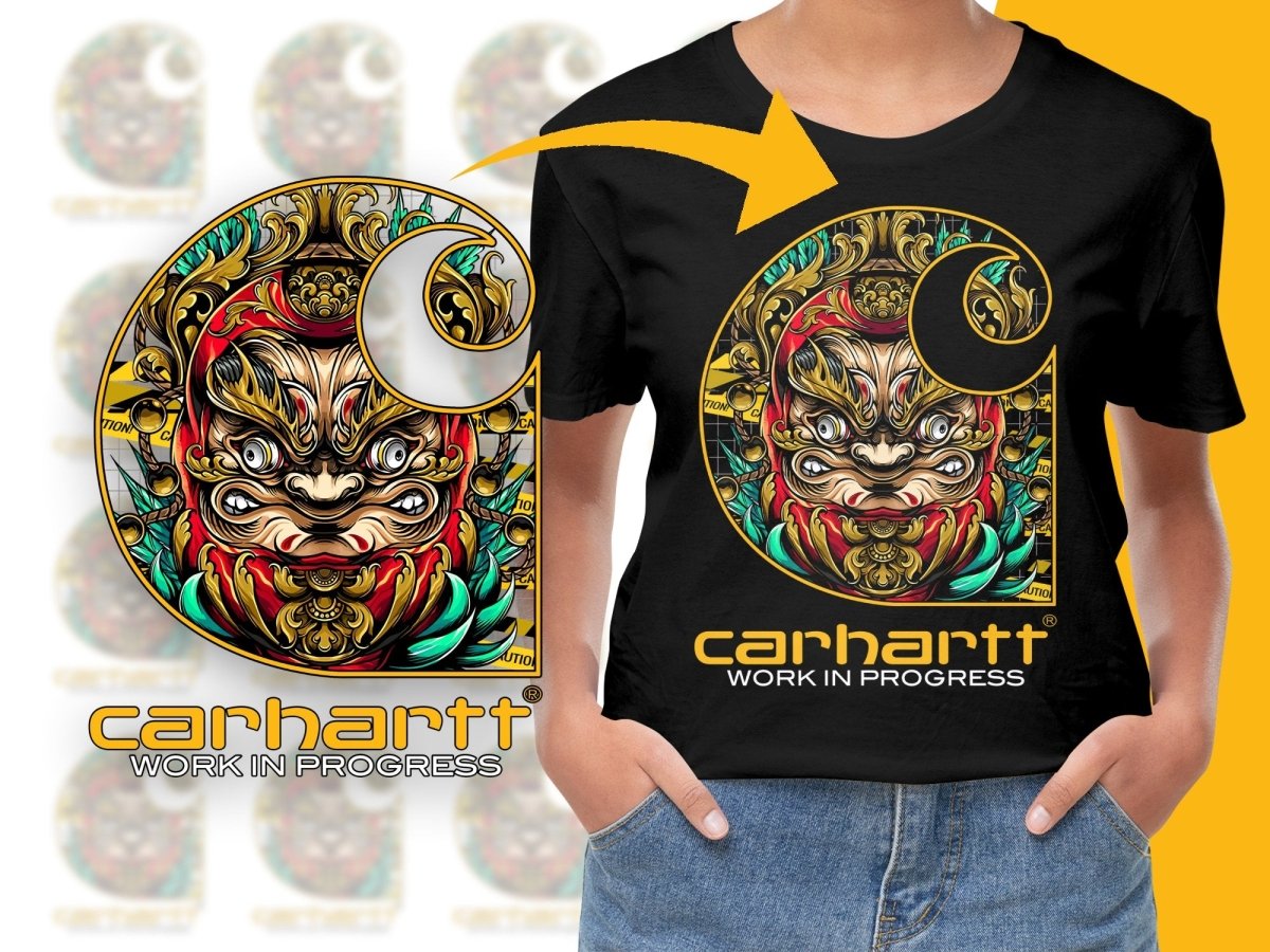 Streetwear Brand Work In Progress Detailed Design PNG File - Teepew