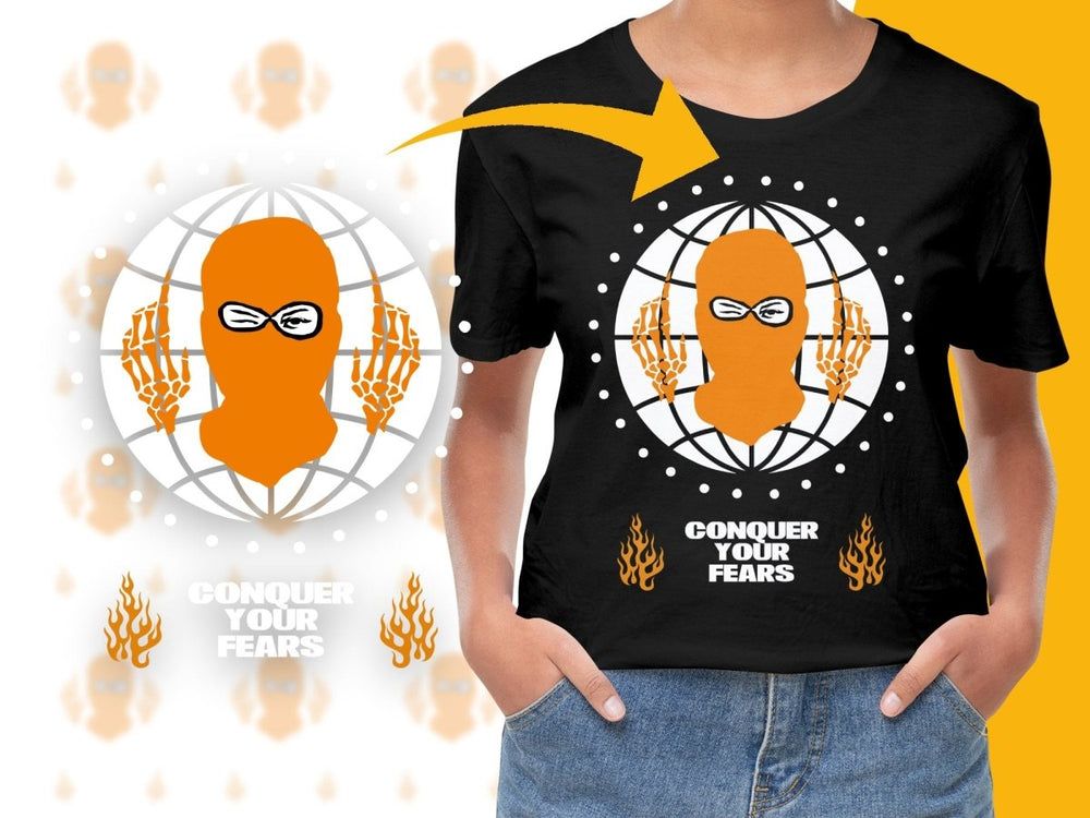 Streetwear Conquer Your Fears PNG File - Teepew