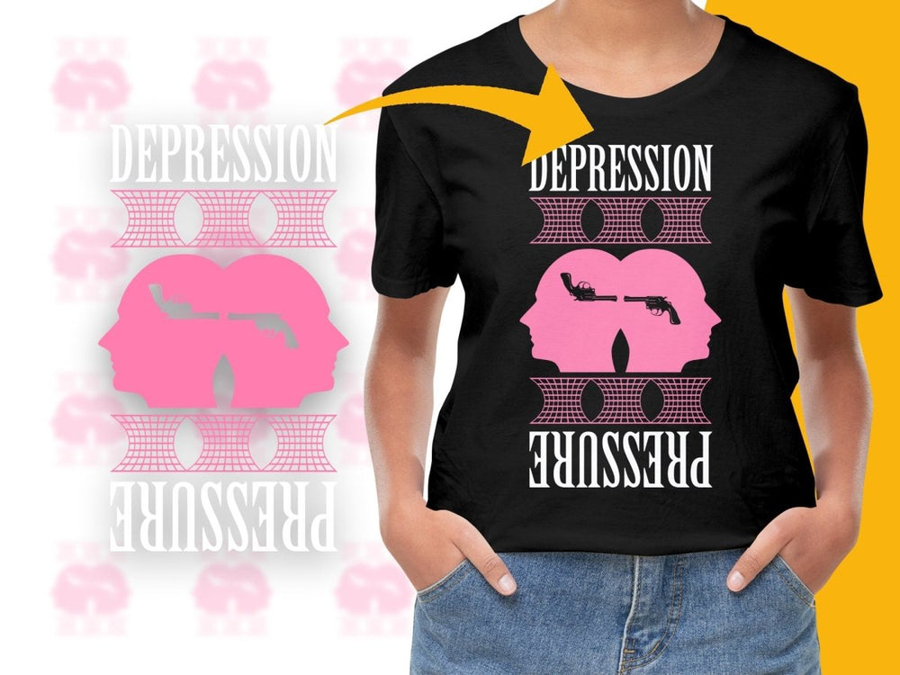 Streetwear Depression Pressure PNG File - Teepew