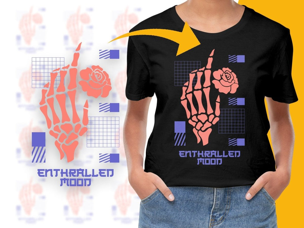 Streetwear Enthralled Moon PNG File - Teepew