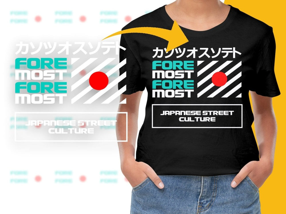 Streetwear Foremost Japanese Street Culture PNG File - Teepew