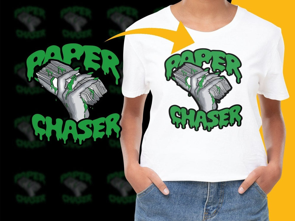 Streetwear Graphic Paper Chaser Hand Holding Money PNG File - Teepew