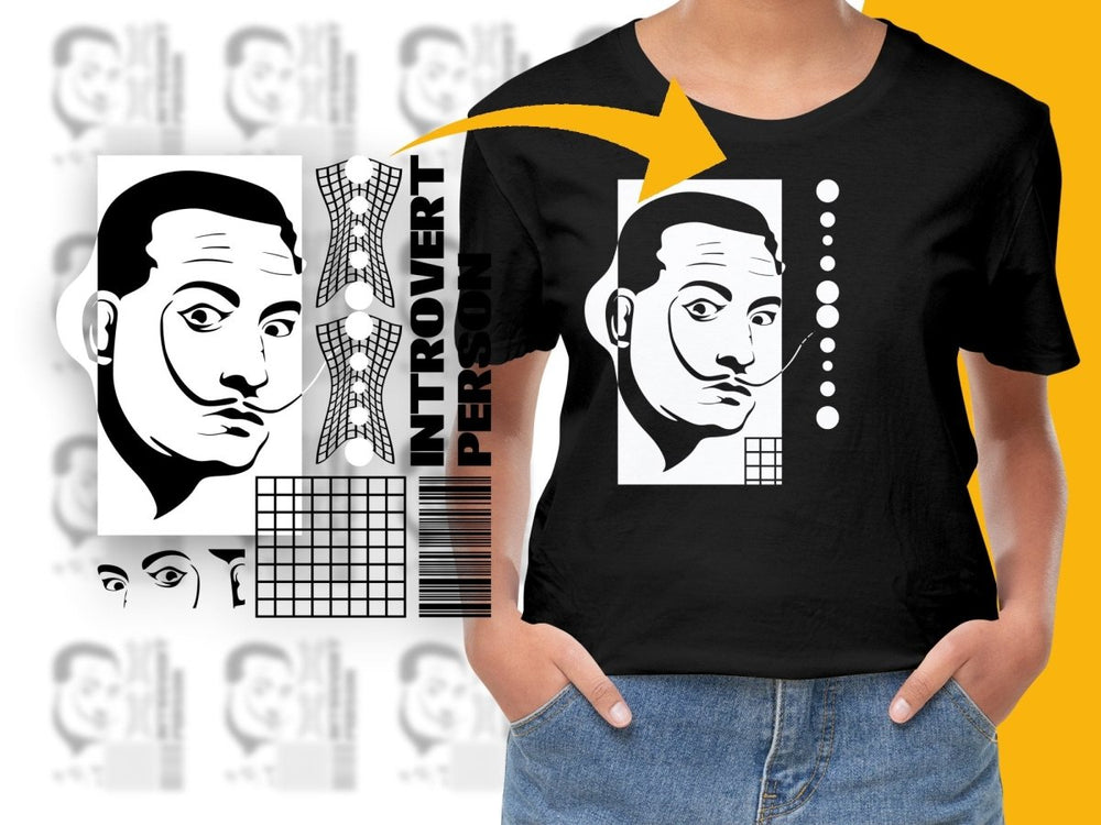 Streetwear Introvert Person PNG File - Teepew
