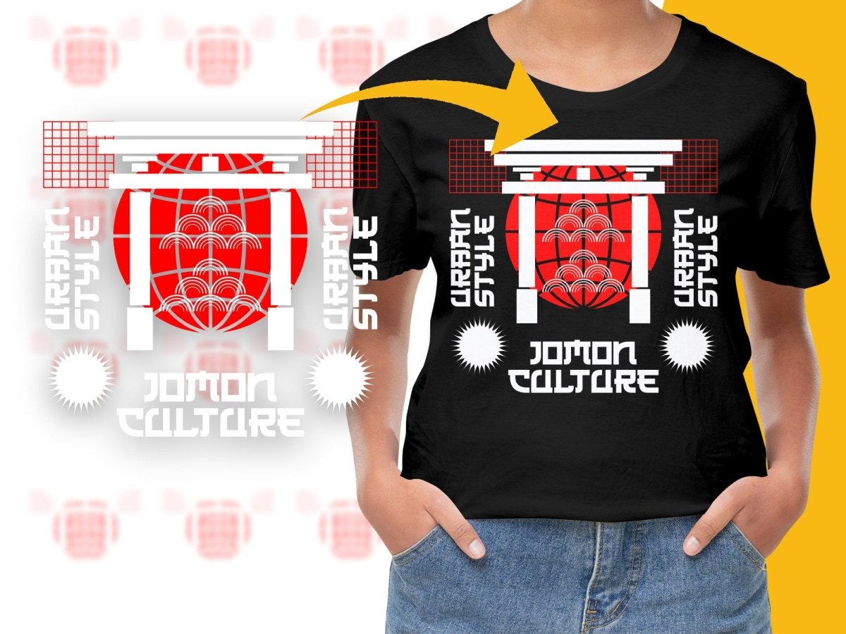 Streetwear Jomon Culture PNG File - Teepew