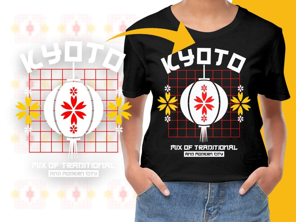 Streetwear Kyoto Mix Traditional and Modern PNG File - Teepew